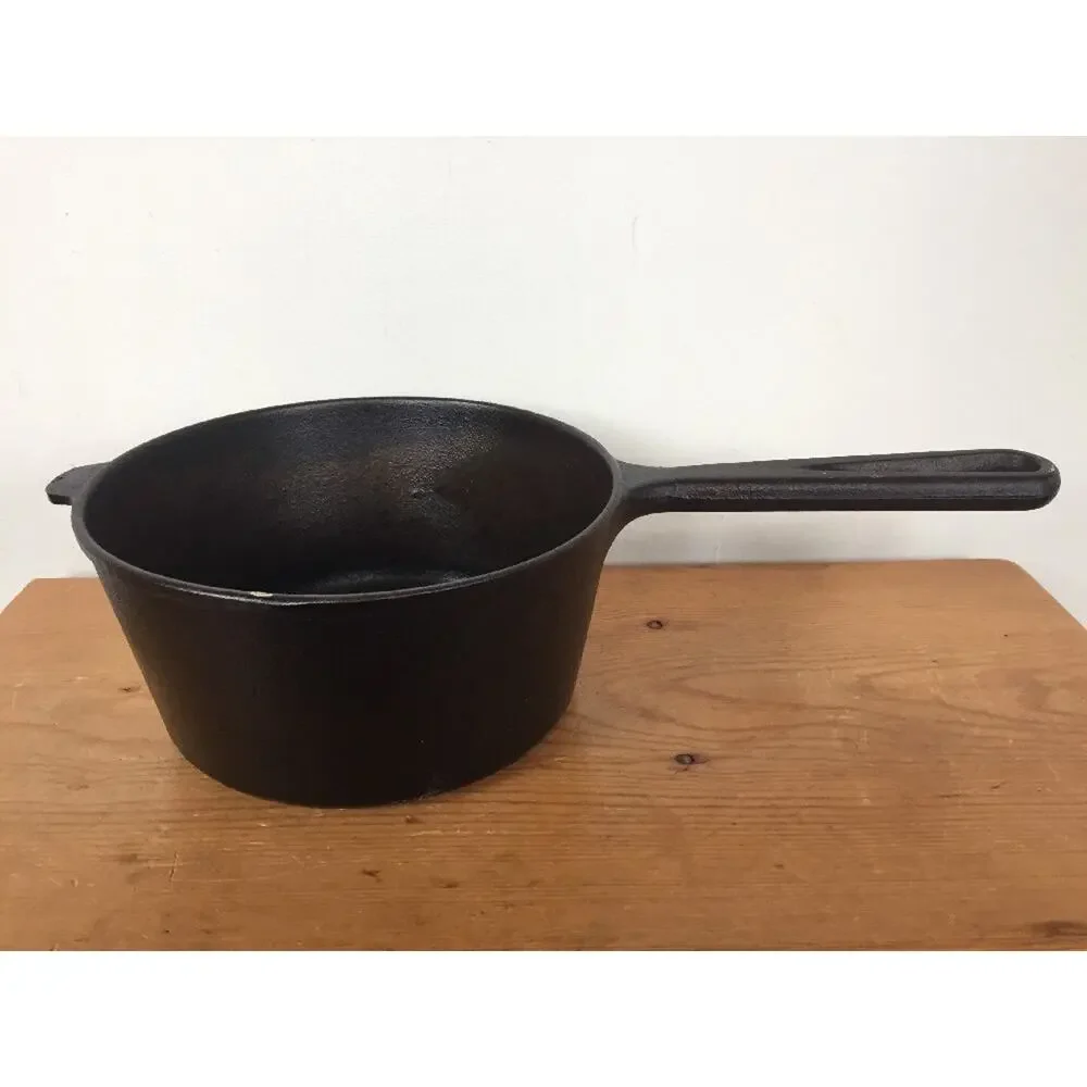 Vintage Classic Brand Seasoned Cast Iron Soup Sauce Bean Pot Cookware 7